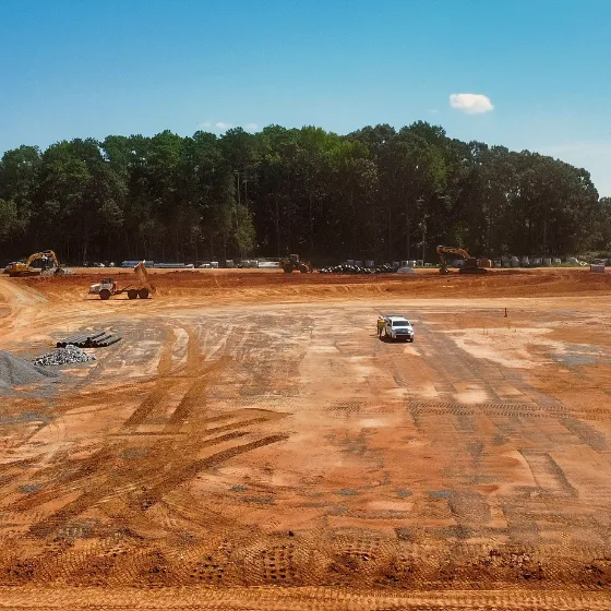 Modern excavation projects in Dallas including site preparation and residential excavation