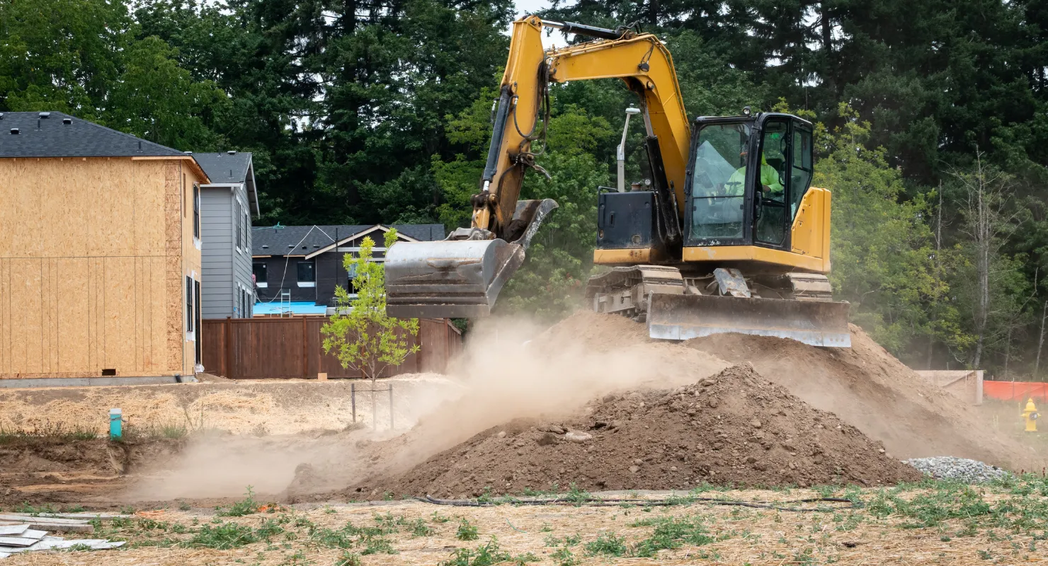 Deep basement excavation in Dallas for residential foundation expansion and structural-safe construction